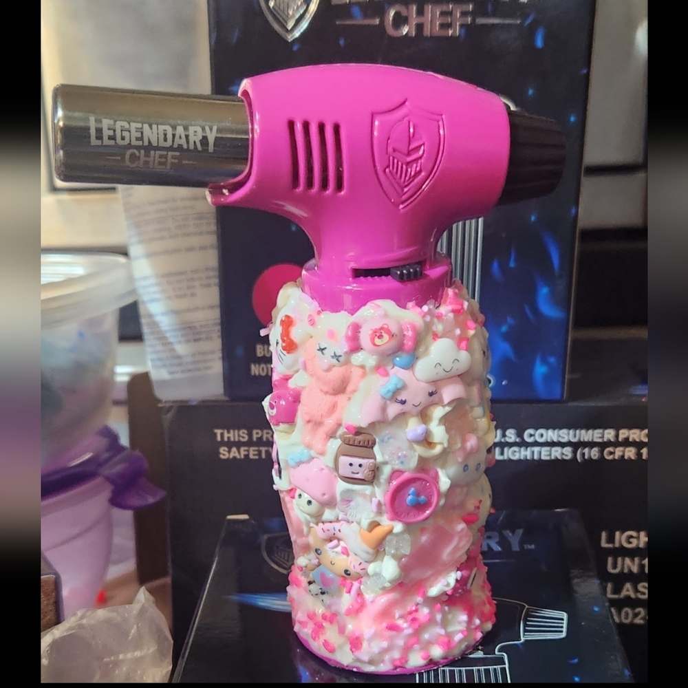 Legendary chef butane torch